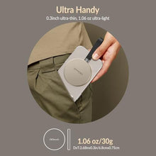 Load image into Gallery viewer, GiGimundo GQ20 Ultra-Slim Magnetic Portable SSD 512GB - Max 20Gbps High-Speed, Compact Stylish USB-C External Drive for Windows, Mac, Android – Round Design, Fast File Transfer
