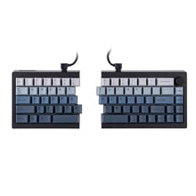 Load image into Gallery viewer, EPOMAKER Split65 QMK/VIA Programmable Keyboard, Wireless Mechanical Keyboard in 2.4Ghz/Bluetooth/Type-C, Ergonomic Gaming Keyboard in Split Layout with RGB Backlit (Wisteria Linear Switch)
