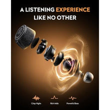 Load image into Gallery viewer, GravaStar Sirius Plus True Wireless Earbuds, Bluetooth 5.3 Active Noise Cancellation ANC Headphones, 28H Playtime, ENC Clear Call, IPX4 for Sports/Work, Customization App for iOS/Android-Yellow
