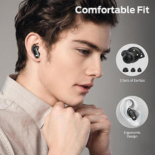 Load image into Gallery viewer, Monster N-Lite 206 Wireless Earbuds Bluetooth 5.4 in Ear Headphones, Bluetooth Ear Buds Built-in Microphone, Touch Control, Comfortable Fit, USB-C Fast Charging, IPX6 Waterproof, 25H Playtime, Black
