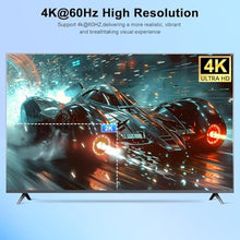 Load image into Gallery viewer, DVI KVM Switch 1 Monitor 2 Computers 4K@60Hz,KVM Switches for Dual Computer Share Monitor Keyboard Mouse Printer Hard Drives, with EDID Adaptive, 2USB Cable Desktop Controller
