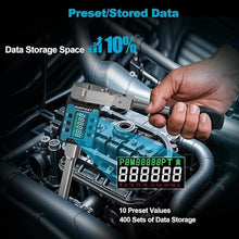 Load image into Gallery viewer, Digital Torque Wrench,DURFICST 1/2" Digital Torque Adapter with Backlight/Alarm, Electronic Torque Wrench Converter with ±2% Accuracy, Range 4-135 N.m,Buzzer and LED Indicator, for Automotive Repair.
