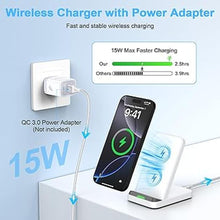 Load image into Gallery viewer, Moto G Power 5G 2024 Wireless Charger for Motorola Edge/Razr 2024,Moto G Stylus 5G 2024,15W Fast Wireless Charging Stand for iPhone 16 15,Samsung Galaxy S24 Ultra S24FE S23 S22,Google Pixel 9 Pro 8a 7
