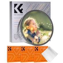 Load image into Gallery viewer, K&amp;F Concept 82mm Black Diffusion Mist 1/8 &amp; Variable ND2-32 in-1 Filter Cinematic Effect Neutral Density Filter for Camera Lens with 18 Multi-Layer Coatings (K- Series)
