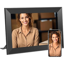 Load image into Gallery viewer, KODAK 10.1 Inch WiFi Digital Picture Frame, 1280x800 HD IPS Touch Screen, 32GB Storage, Auto-Rotate Instant Photo &amp; Video Sharing Perfect for Family Photos Remote Uploads, Digital Display, Easy Setup
