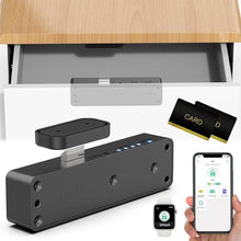 Load image into Gallery viewer, Smart RFID Cabinet Lock, Hidden Digital Electronic Bluetooth RFID Cabinet Drawer Lock for Adults Baby Proofing Teens Liquor Cupboard File
