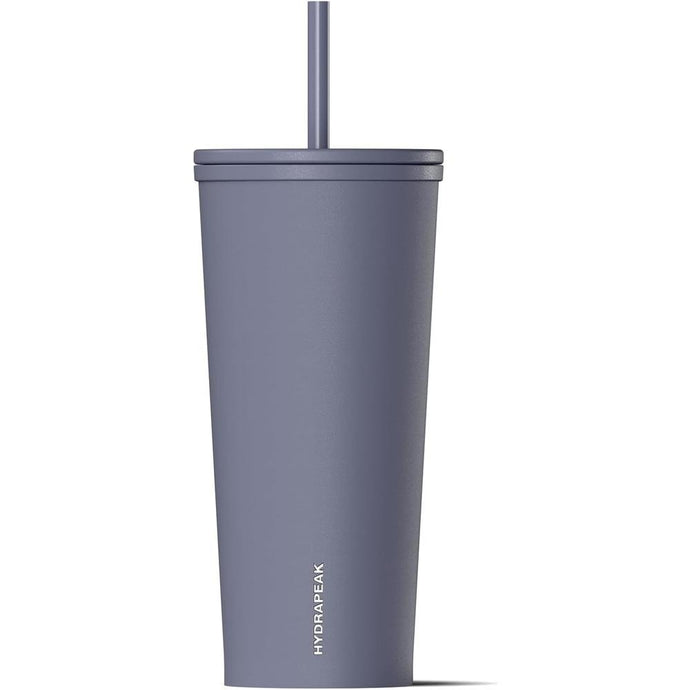 Hydrapeak Journey 25 oz Insulated Tumbler with Lid and Straw, Iced Coffee Cup, Reusable Stainless Steel Water Bottle Travel Mug, Gifts for Women Men, Lilac Haze