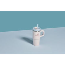 Load image into Gallery viewer, STANLEY Quencher H2.0 Tumbler with Handle and Straw 20 oz | Flowstate 3-Position Lid | Cup Holder Compatible for Travel | Insulated Stainless Steel Cup | BPA-Free | Rose Quartz 2.0
