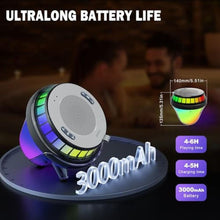 Load image into Gallery viewer, WNWT Floating Speaker for Pool, IPX7 Waterproof Floating Hot Tub Speaker with Colorful Lights, 15W Stereo Loud Sound, TWS, Portable, Wireless Party Gifts for Shower, Spa, Beach
