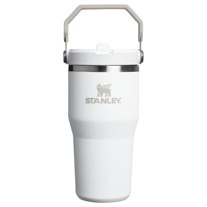 Stanley IceFlow 2.0 Flip Straw Tumbler with Handle 20 oz | Twist On Lid and Flip Up Straw | Leak Resistant Water Bottle | Insulated Stainless Steel | BPA-Free | Frost