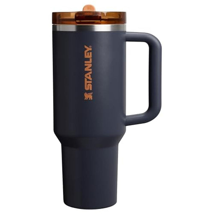 Stanley Quencher ProTour Flip Straw Tumbler with Leakproof Lid 40 oz | Built-In Straw and Handle | Cup Holder Compatible for Travel | Insulated Stainless Steel Cup | BPA-Free | Twilight VRT