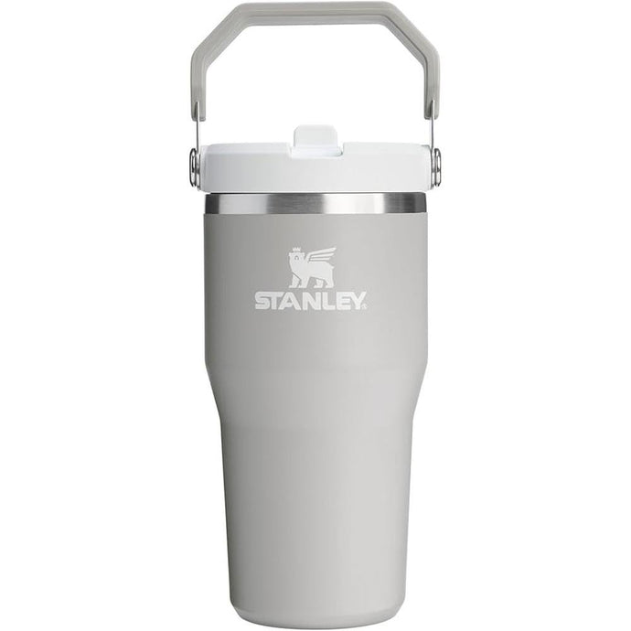 Stanley IceFlow 2.0 Flip Straw Tumbler with Handle 20 oz | Twist On Lid and Flip Up Straw | Leak Resistant Water Bottle | Insulated Stainless Steel | BPA-Free | Ash