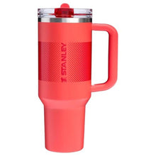 Load image into Gallery viewer, Stanley Quencher ProTour Flip Straw Tumbler with Leakproof Lid 40 oz | Built-In Straw and Handle | Cup Holder Compatible for Travel | Insulated Stainless Steel Cup | BPA-Free | Hot Coral Fade
