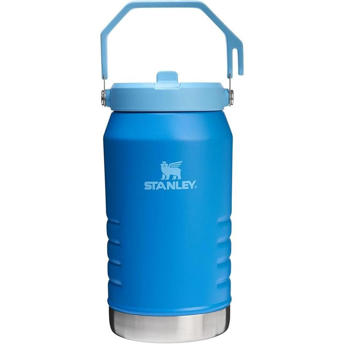 Stanley IceFlow 2.0 Flip Straw Jug with Handle 64 oz | Twist On Lid and Flip Up Straw | Leakproof for Travel and Sports | Insulated Stainless Steel |BPA-Free | Azure
