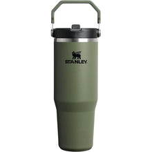 Load image into Gallery viewer, Stanley IceFlow 2.0 Flip Straw Tumbler with Handle 30 oz | Twist On Lid and Flip Up Straw | Leak Resistant Water Bottle | Insulated Stainless Steel | BPA-Free | Dried Pine
