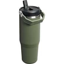 Load image into Gallery viewer, Stanley IceFlow 2.0 Flip Straw Tumbler with Handle 30 oz | Twist On Lid and Flip Up Straw | Leak Resistant Water Bottle | Insulated Stainless Steel | BPA-Free | Dried Pine
