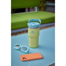 Load image into Gallery viewer, Stanley IceFlow 2.0 Flip Straw Tumbler with Handle 20 oz | Twist On Lid and Flip Up Straw | Leak Resistant Water Bottle | Insulated Stainless Steel | BPA-Free | Pomelo
