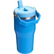 Load image into Gallery viewer, Stanley IceFlow 2.0 Flip Straw Tumbler with Handle 20 oz | Twist On Lid and Flip Up Straw | Leak Resistant Water Bottle | Insulated Stainless Steel | BPA-Free | Azure

