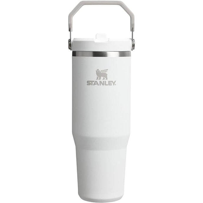 Stanley IceFlow 2.0 Flip Straw Tumbler with Handle 30 oz | Twist On Lid and Flip Up Straw | Leak Resistant Water Bottle | Insulated Stainless Steel | BPA-Free | Frost