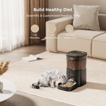 Load image into Gallery viewer, Automatic Cat Feeders WiFi: 2.4Ghz Smart APP Control- Timed Cat Food Dispenser with Desiccant Bag Keep Fresh for Indoor- Easy Set Up and Clean with Voice Recorder- Up to 10 Meals per Day
