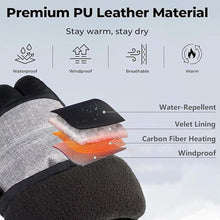 Load image into Gallery viewer, Heated Gloves for Men Women, Rechargeable Hand Warmer with Touchscreen, Waterproof Electric Heated Ski Glove for Winter Outdoor Work Hunting Camping Snowboarding Hiking
