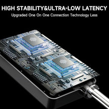 Load image into Gallery viewer, Wireless Microphones, Wireless Microphone with One-to-One Chip Connection, 40H Rechargeable Battery, 200FT Range, Plug and Play, Ergonomic Design,Less Latency Microphone for Singing, Speech, Party
