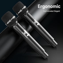 Load image into Gallery viewer, Wireless Microphones, Wireless Microphone with One-to-One Chip Connection, 40H Rechargeable Battery, 200FT Range, Plug and Play, Ergonomic Design,Less Latency Microphone for Singing, Speech, Party

