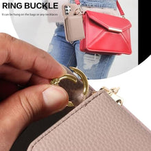 Load image into Gallery viewer, Furiet Wallet Case for Samsung Galaxy S25 Ultra 5G with Shoulder Strap Ring Buckle, Luxury PU Leather Zipper Flip Organ Purse, Credit Card Holder Stand Phone Cover for S25Ultra 25S S 25 25Ultra Khaki
