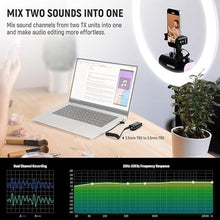 Load image into Gallery viewer, NEEWER CM28 PRO Wireless Lavalier Lapel Microphone System with Charging Case 48KHz 16 Bit Uncompressed Audio Noise Canceling 4GB Storage 9Hrs Recording Compatible with iPhone iPad Android Camera PC
