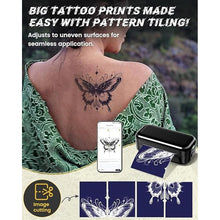 Load image into Gallery viewer, Memoqueen Tattoo Stencil Printer for Tattooing, TP31 Bluetooth Thermal Tattoo Printer Machine for Tattoo Enthusias/Beginners/Artists, with 30pcs Transfer Paper, Compatible with Tablet &amp; Smartphone
