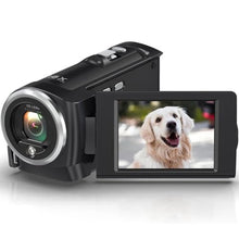 Load image into Gallery viewer, Video Camera Camcorder, 2.7K 50MP Digital Camera Recorder 16X Digital Zoom 270 Degree Rotation LCD Vlogging Camera Support up to 128GB (32GB)
