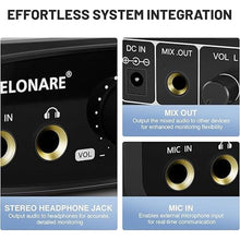 Load image into Gallery viewer, Wireless in-Ear Monitor System, Stereo &amp; Mono IEM System w/Bodypack Receivers &amp; Earphones, 10 Tunable Frequencies, 200ft Range, in Ear Monitors for Musicians, Bands, Studio (SD-1-2R)
