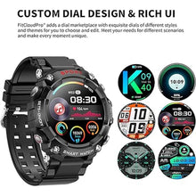 Load image into Gallery viewer, 1.52-inch Full Touch HD Screen Metal Body, smartwatch with Earbuds,TWS Sports Earbuds Smart Watch Two-in-one, Support Custom Dial, Local Music Storage, Health Monitoring, Message Notification
