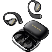 Load image into Gallery viewer, Monster Open Ear AC520 Headphones,Bluetooth 6.0 Wireless Earbuds with HiFi Sound,Open Ear Earbuds with 24H Playtime,Unique Handbag Design,ENC Clear Call,IPX6 Resistance Wireless Headphones?Black?
