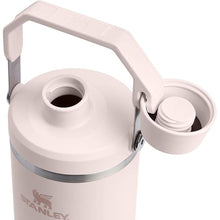 Load image into Gallery viewer, Stanley IceFlow 2.0 Fast Flow Tumbler with Handle 40 oz | Twist On Angled Spout Lid | Leakproof Water Bottle | Insulated Stainless Steel | BPA-Free | Rose Quartz
