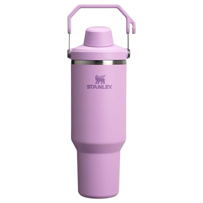 Stanley IceFlow 2.0 Fast Flow Tumbler with Handle 40 oz | Twist On Angled Spout Lid | Leakproof Water Bottle | Insulated Stainless Steel | BPA-Free | Lilac
