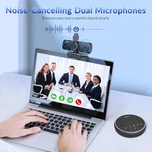 Load image into Gallery viewer, NEWORK 4K Webcam for PC with Sony Sensor, Auto Focus &amp; Privacy Cover, Ultra HD 4K Streaming Camera, 2 Noise-Cancelling Mics, USB Plug &amp; Play, 77° FOV, Web Camera for Zoom, Skype, Teams, Video Calling
