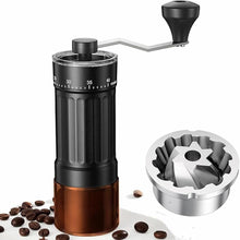 Load image into Gallery viewer, Mini Manual Coffee Grinder with CNC Stainless Steel Conical Burr &amp; 40 Adjustable Settings, Portable Hand Coffee Bean Mill with 30g Capacity &amp; Crank, Great for Travel, Camping, Espresso, Pour Over, etc
