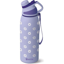 Load image into Gallery viewer, Ottle Reef Roamer Stainless Steel Water Bottle - 34 oz Insulated Flask with Leak Proof Lid, BPA free &amp; Carry Handle - Hot &amp; Cold Gym Water Bottle for Travel, Camping &amp; Sports - Daisy Love

