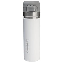 Load image into Gallery viewer, Stanley Quick Flip GO Water Bottle 24 oz | Push Button Lid | Leakproof and Packable for Travel and Sports | Insulated Stainless Steel | BPA-Free | Frost
