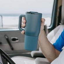 Load image into Gallery viewer, BrüMate Müv - 25oz 100% Leak Proof Insulated Coffee Mug with Handle &amp; Lid - Stainless Steel Coffee Travel Mug - Double Walled Coffee Cup (Lavender)
