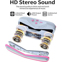 Load image into Gallery viewer, 2025 Portable Bluetooth Speaker IPX7 Waterproof 20H Playtime for Camping BT5.3 Wireless Party Small Bluetooth Speaker Loud Easy Stereo Pairing for Outdoor Office Pink Gift
