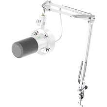 Load image into Gallery viewer, FIFINE XLR Dynamic Microphone with Boom Arm Kit for Vocal, Recording, Studio Podcast Mic Bundle with Metal Arm Stand, Tap-to-Mute, 3.5mm Headphone Jack for Streaming, Music Creation (K688W+CS1W)
