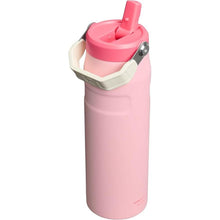 Load image into Gallery viewer, Stanley IceFlow Flip Straw 2.0 Water Bottle 24 oz | Built-In Straw for Travel and Sports | Lightweight and Leak Resistant | Insulated Stainless Steel | BPA-Free | Strawberry Cream
