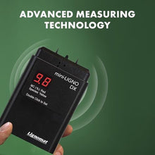 Load image into Gallery viewer, Lignomat mini-Ligno DX Moisture Meter - Wood Moisture Meter for Wood, Bamboo, Laminates, Gypsum, Drywall &amp; Different Wall Boards - Humidity Tester for Woodworking, Flooring, Restoration Projects
