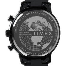Load image into Gallery viewer, Timex Men's Chicago Chronograph 45mm Watch - Black Bracelet Black Dial Black Case
