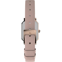 Load image into Gallery viewer, Timex Women's Dress 21mm Watch - Pink Strap White Dial Rose Gold-Tone Case

