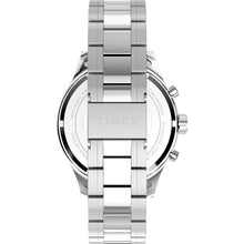 Load image into Gallery viewer, Timex Men's Dress Chronograph 43mm Watch - Silver-Tone Bracelet Black Dial Silver-Tone Case
