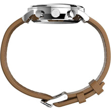 Load image into Gallery viewer, Timex Men's Waterbury Classic 40mm Watch - Brown Strap Black Dial Stainless Steel Case
