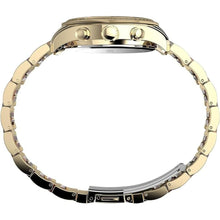 Load image into Gallery viewer, Timex Women's Chronograph 38mm Watch - Gold-Tone Bracelet Black Dial Gold-Tone Case
